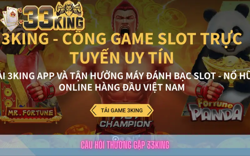 Câu hỏi thường gặp 33king