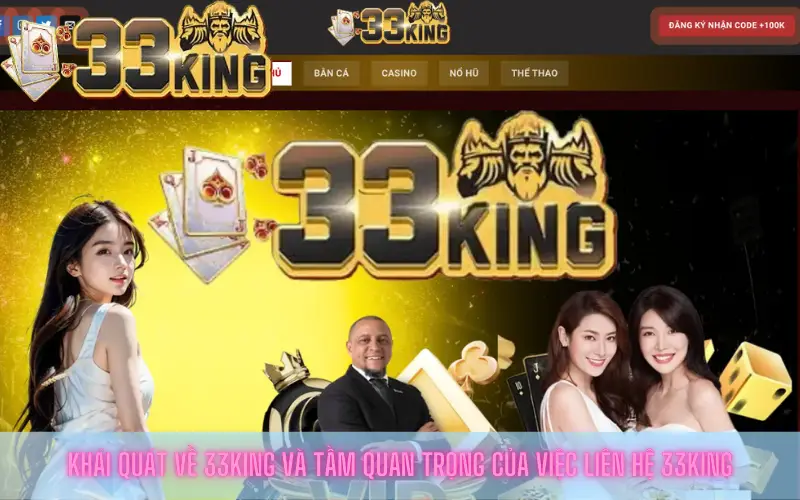 Khái quát về 33King và tầm quan trọng của việc Liên hệ 33King