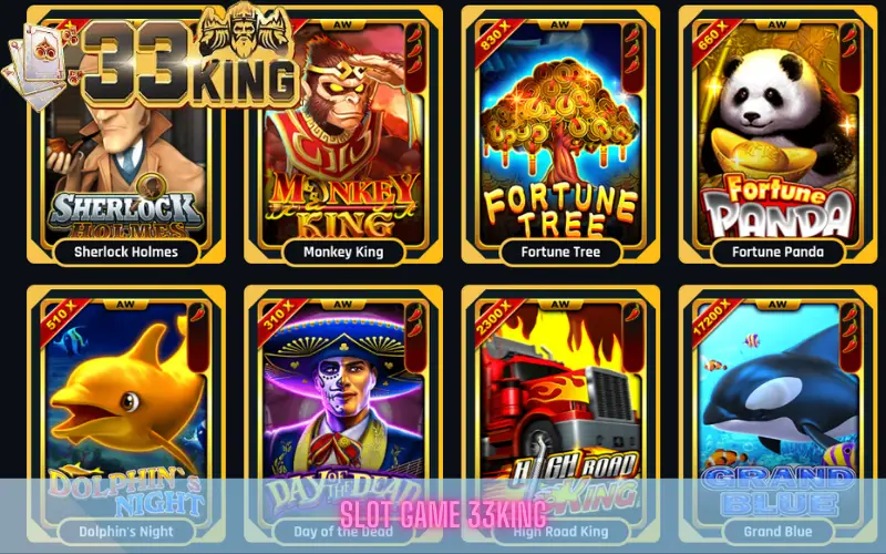 Slot game 33king