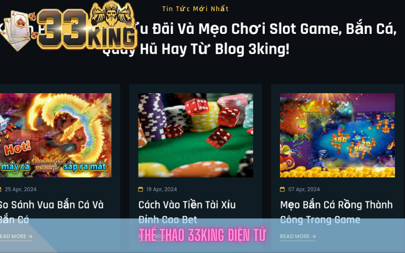 Thể thao 33king điện tử